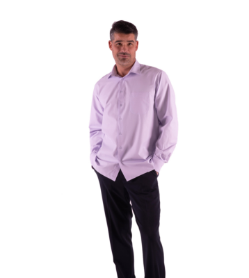 Skorta med lång ärm och öppning bak 1 7255