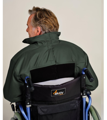 Vinterjacka fleecefoder Unisex 7329 grön 3