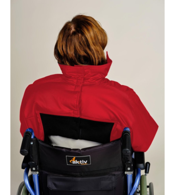 Vinterjacka fleecefoder Unisex 7329 röd