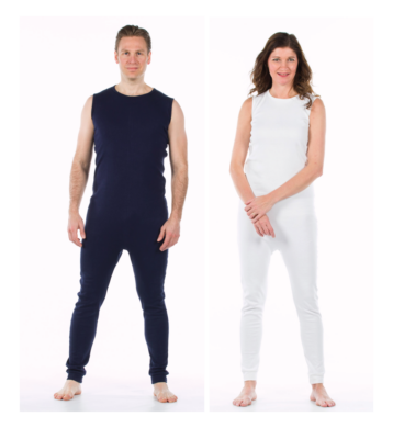 Overall Unisex utan ärm långa ben 2031