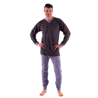 Overall body med dragkedja i rygg 1090 brunmönstrad