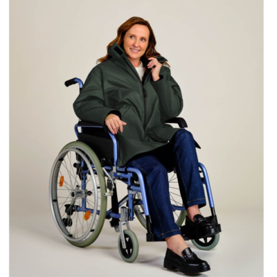 Vinterjacka fleecefoder Unisex 7329 grön