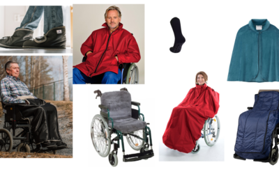 Klädd för utevistelse i rullstol – tips för vårdboenden